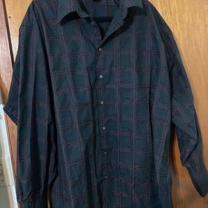 Men’s long sleeve black&red 2xl shirt. New no tags